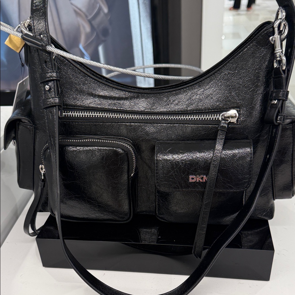 Dkny Black Leather Shoulder Bag Choose Color